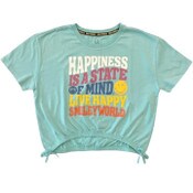Wholesale - 4-6X GIRL HAPPINESS IS A STATE OF MIND SIDETIE T-SHIRT C/P 24